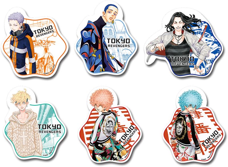 Tokyo Revengers | Leaders | Die-Cut Sticker