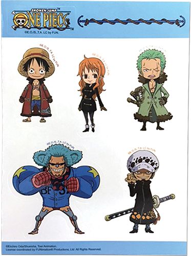 One Piece | Group (Chibi) | Sticker Set