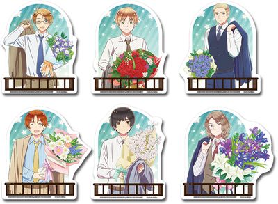 Hetalia: World Stars | Character - Flower Set 1 | Die-Cut Sticker Set