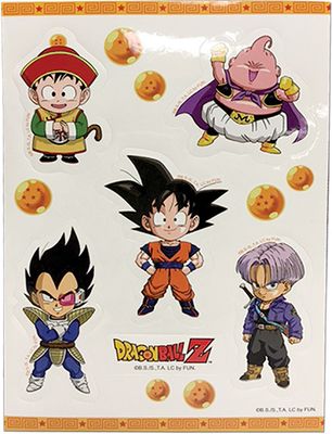Dragon Ball Z | Main Characters (Chibi) | Sticker Set