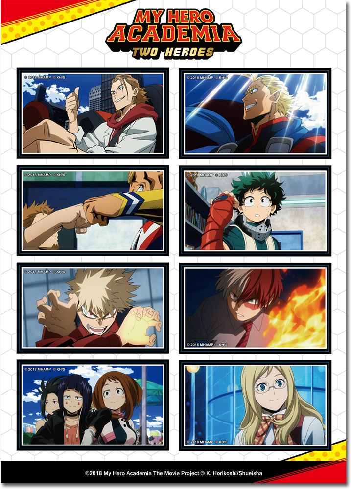 My Hero Academia: Two Heroes | Screenshots | Sticker Set