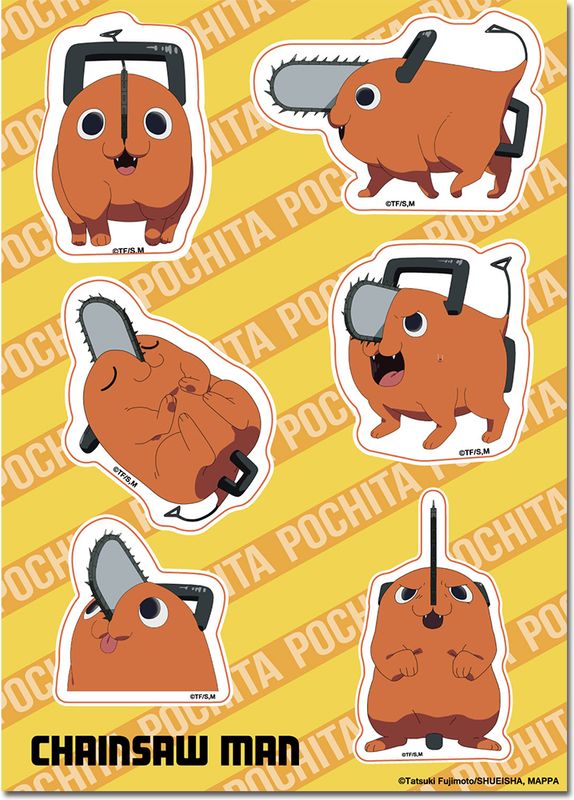 Chainsaw Man | Pochita | Sticker Set