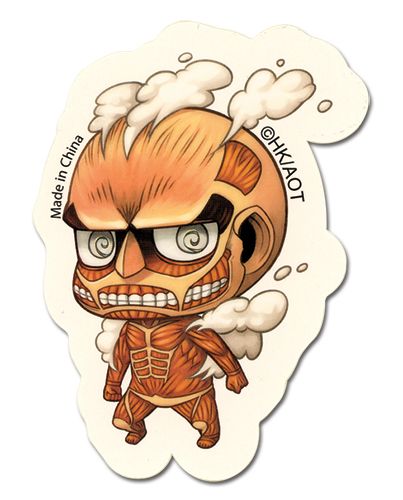 Attack On Titan | 50M Titan (Chibi)| Sticker