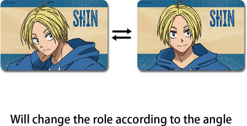 Sakamoto Days | Shin | 6.7'' 3D Lenticular Car Decal