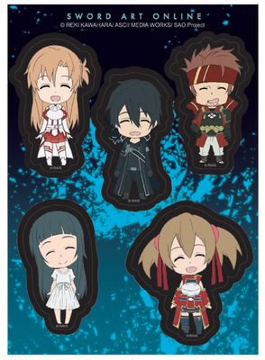 Sword Art Online | Happy (Chibi) | Sticker Set