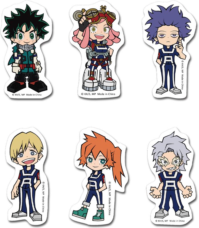 My Hero Academia - S3 | Group 2 (Chibi) | Die-Cut Sticker Set