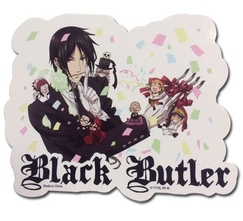 Black Butler | Main Characters - Celebrating | Sticker