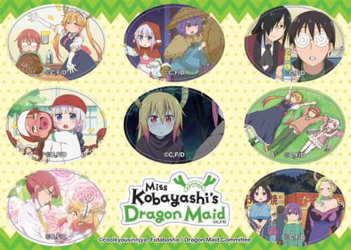 Miss Kobayashi's Dragon Maid - S1| Screenshots | Sticker Set