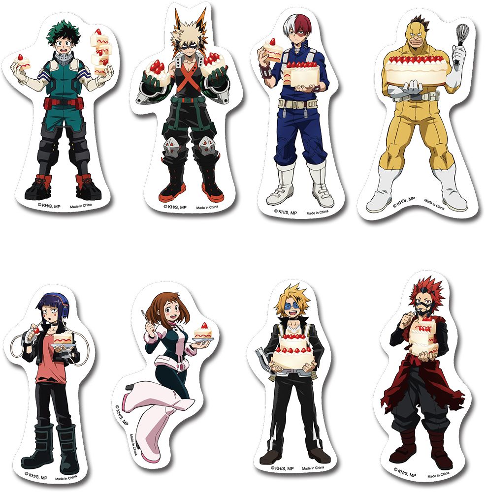 My Hero Academia - S5 | Group#3 | Die-Cut Sticker Set