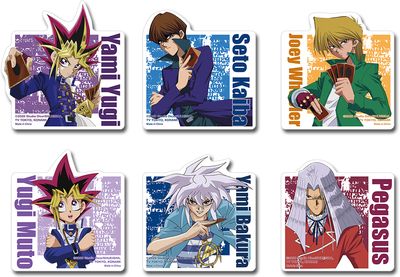 Yu-Gi-Oh | Character With Pattern | Die-Cut Sticker Set