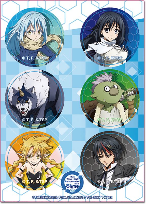 That Time I Got Reincarnated As A Slime | Group #2 | Sticker Set