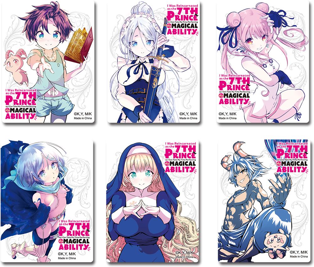 I Was Reincarnated As The 7th Prince - Manga | Art Cover | Die-Cut Sticker