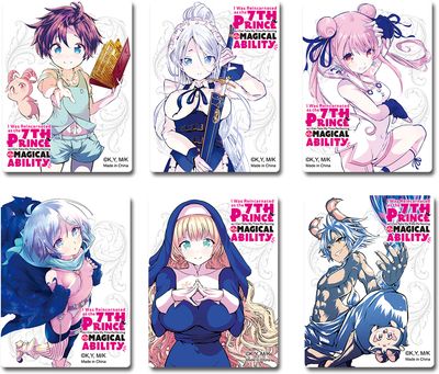 I Was Reincarnated As The 7th Prince - Manga | Art Cover | Die-Cut Sticker