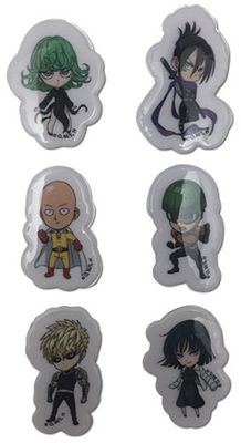 One-Punch Man | Group (Chibi) | Puffy Sticker Set