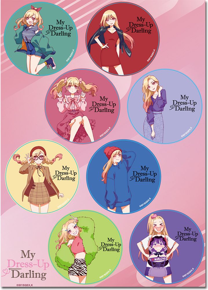 My Dress-Up Darling | Marin Clothes | Sticker Set