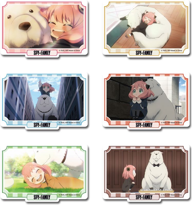 Spy X Family | Anya & Bond | Die-Cut Sticker