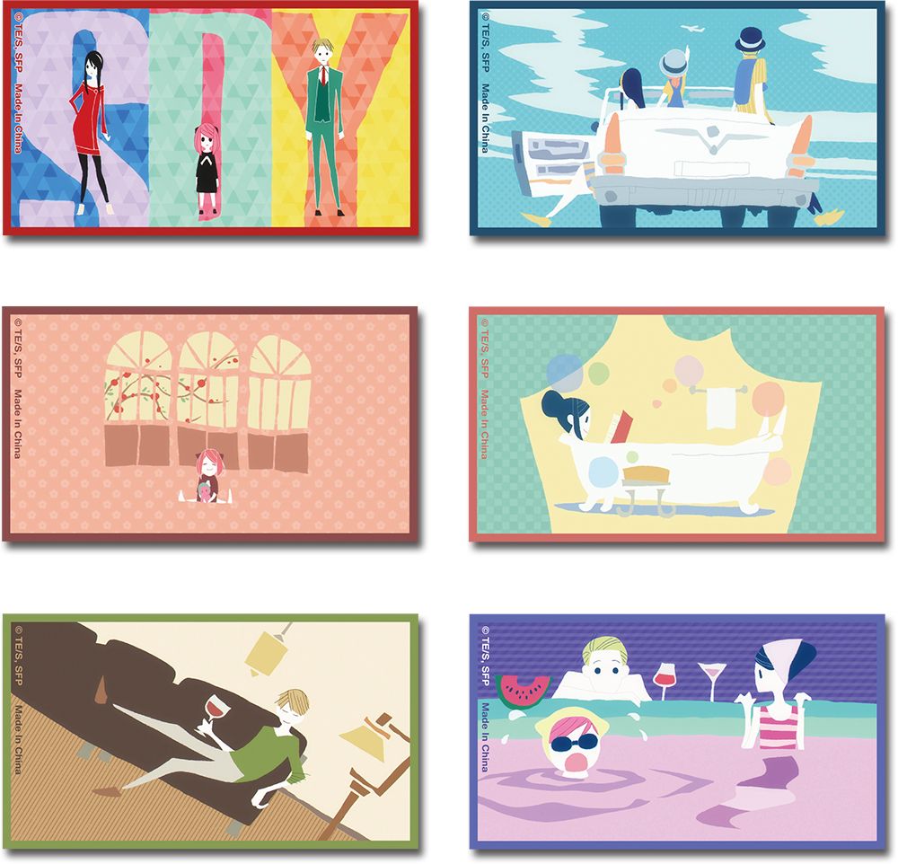 Spy X Family | Opening Screenshot | Die-Cut Sticker Set