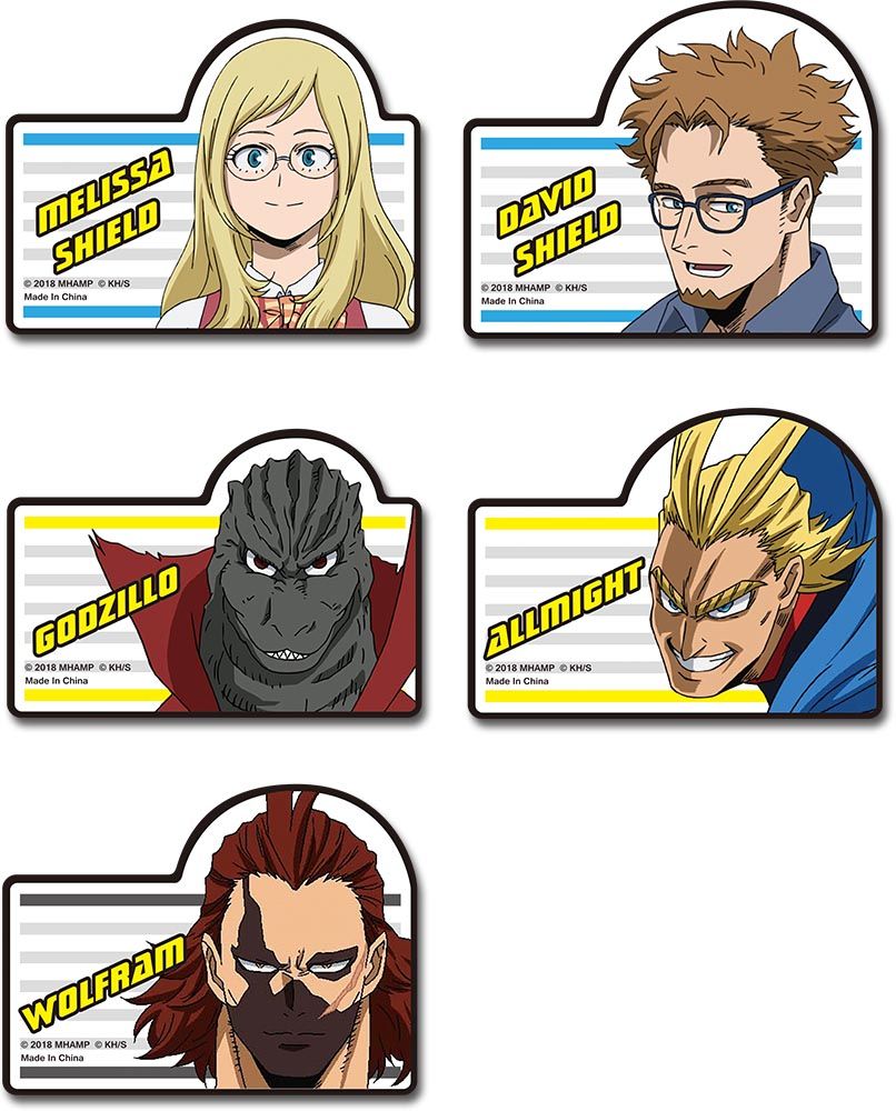 My Hero Academia: Heroes Rising | Character | Die-Cut Sticker Set