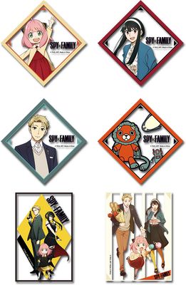 Spy X Family | Group #01 | Transparent Die-Cut Sticker Set