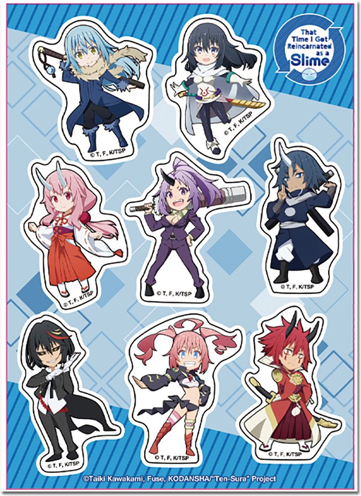 That Time I Got Reincarnated As A Slime | Character (Chibi) | Sticker Set