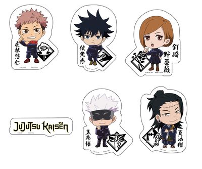 Jujutsu Kaisen | Groups | Die-Cut Sticker Set