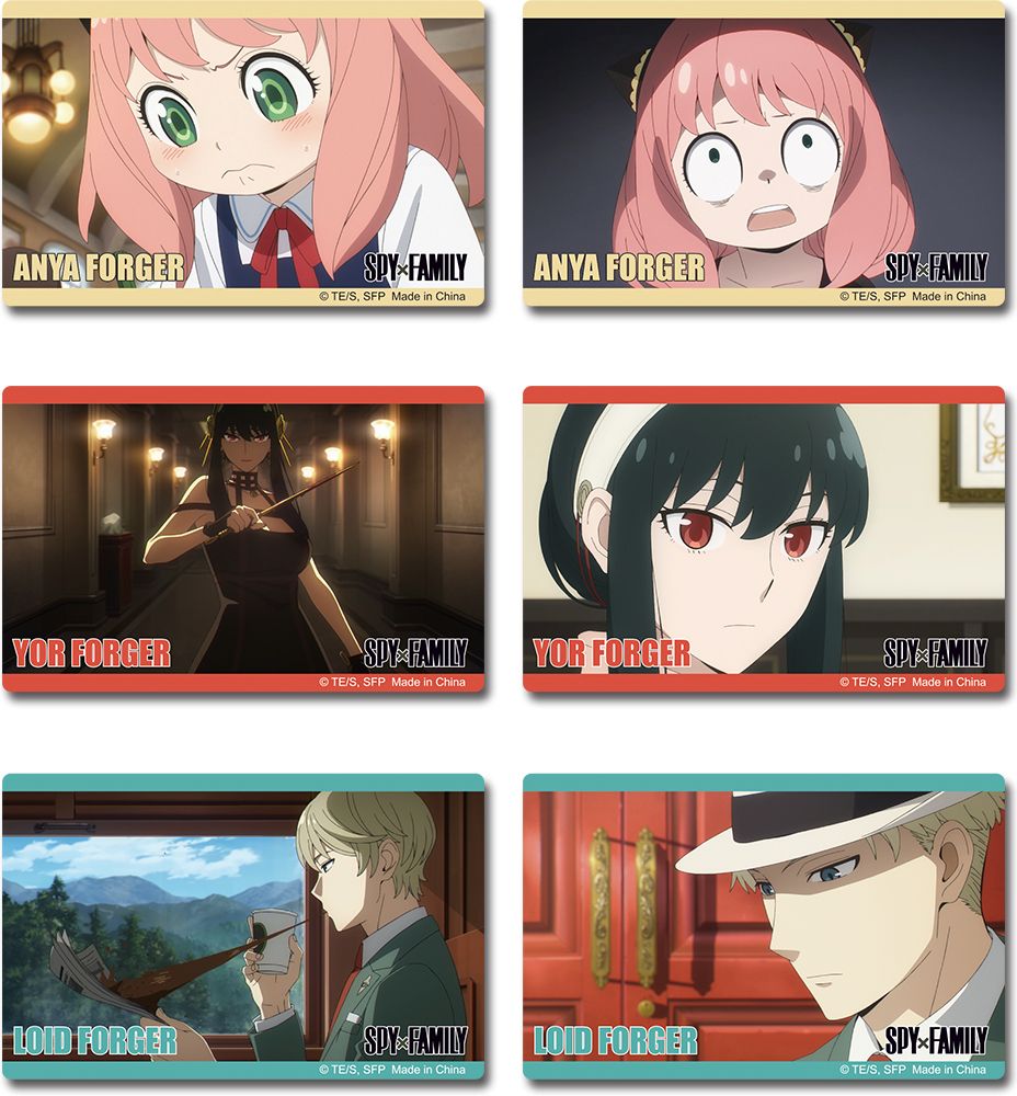 Spy X Family | Pv Screenshot | Holographic Die-Cit Sticker