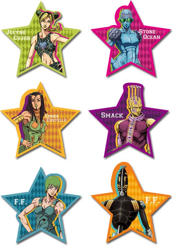 JoJo's Bizarre Adventure: Stone Ocean | Characters | Die-Cut Sticker