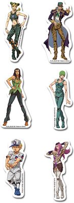JoJo's Bizarre Adventure: Stone Ocean | Character Group | Die-Cut Sticker