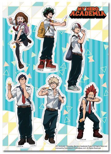 My Hero Academia | Group - Ice Cream | Sticker Set