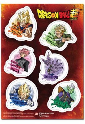 Dragon Ball Super - Trunks Saga | Dragon Ball Super | Sticker Set