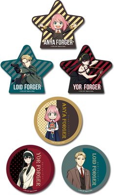 Spy X Family | Group #1 | Die-Cut Sticker Set