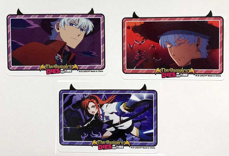 The Vampire Dies In No Time | No Draluc | Die-Cut Sticker