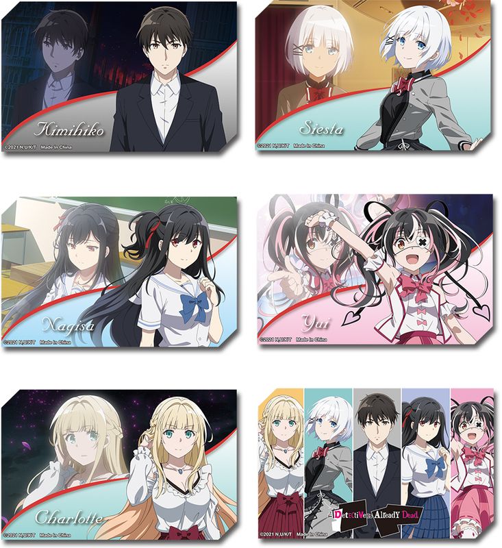 The Detective Is Already Dead | Group | Die-Cut Sticker Set