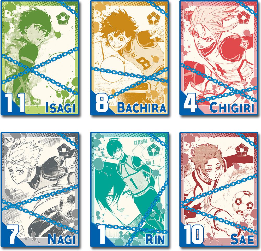 Blue Lock - Manga | Main Characters | Sticker Set