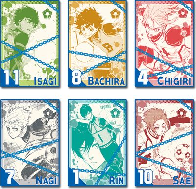 Blue Lock - Manga | Main Characters | Sticker Set