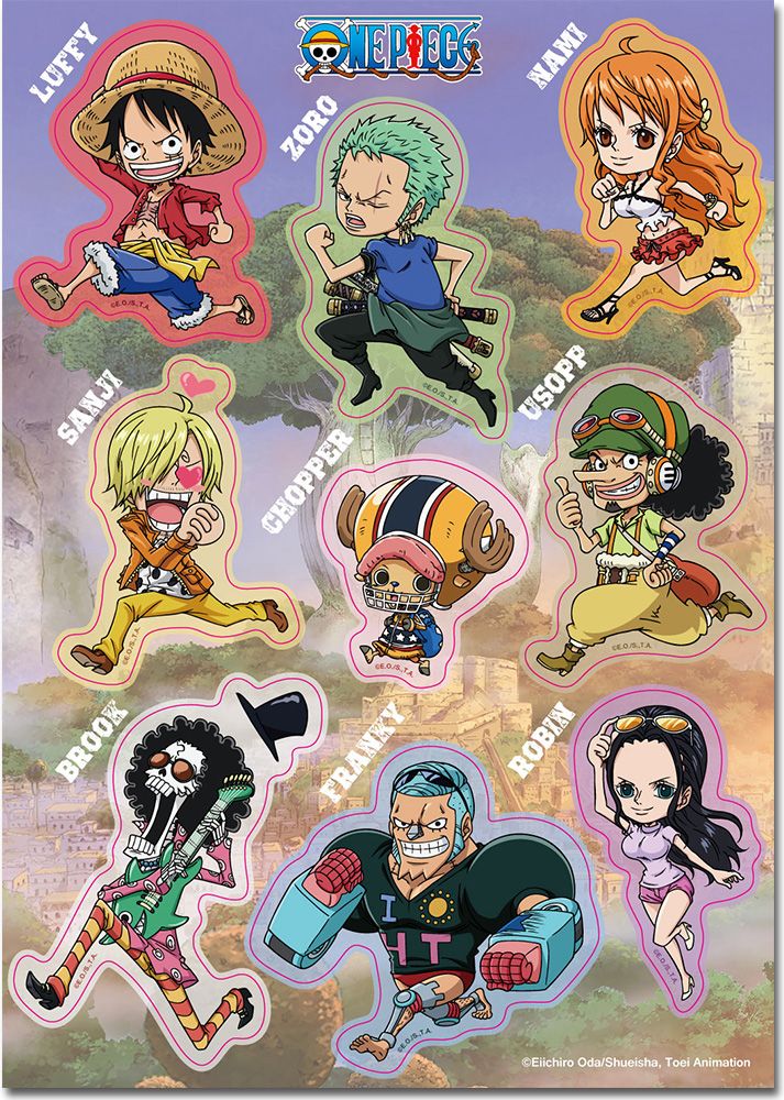 One Piece | Zou Running Sd Group | Sticker Set