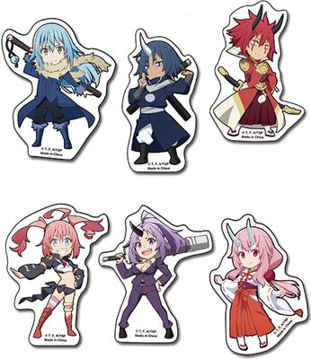 That Time I Got Reincarnated As A Slime | Group (Chibi) #2 | Sticker Set