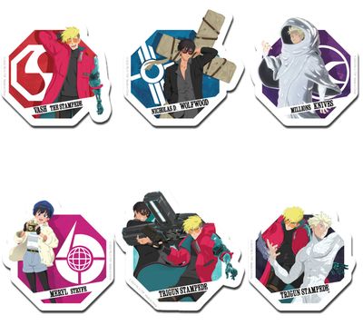 Trigun: Stampede | Characters | Die-Cut Sticker Set