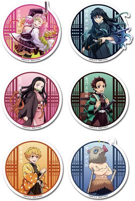 Demon Slayer - S3 | Hashira And Group Standee | Die-Cut Sticker