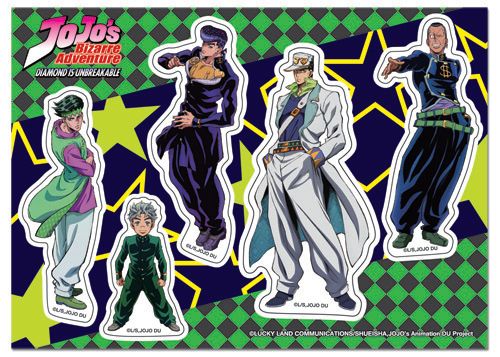 JoJo's Bizarre Adventure: Diamond Is Unbreakable | Group | Sticker Set