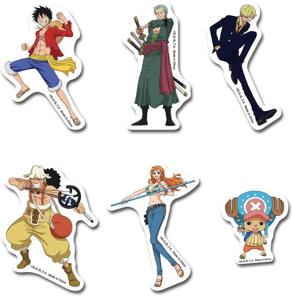 One Piece - Return To Sabaody Arc | Character Group | Die-Cut Sticker