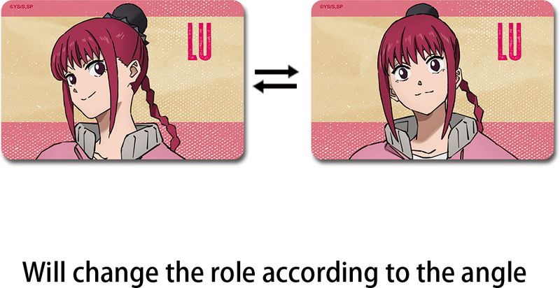 Sakamoto Days | Lu | 6.7'' 3D Lenticular Car Decal