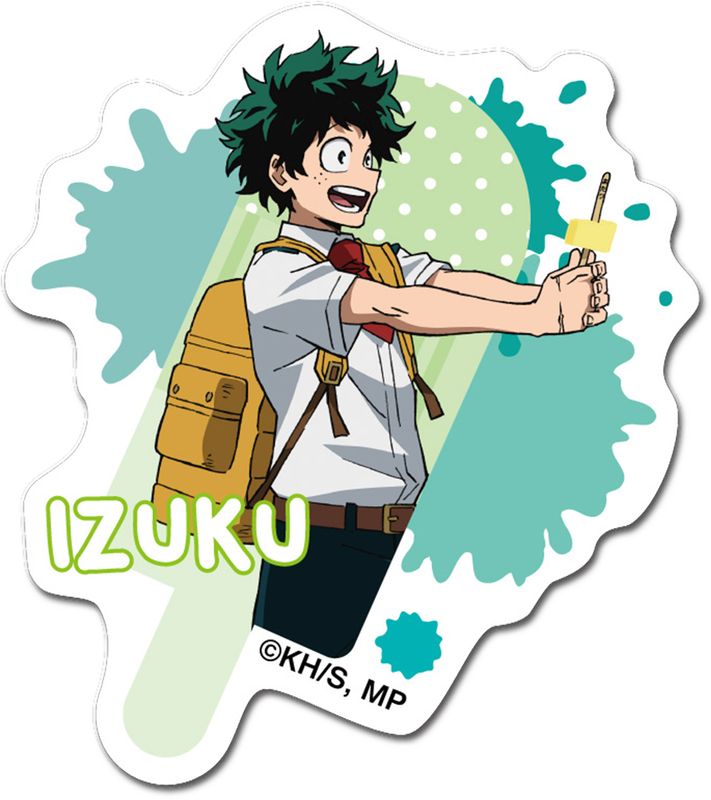 My Hero Academia | Deku - Ice Cream | 3.5'' Die-Cut Sticker