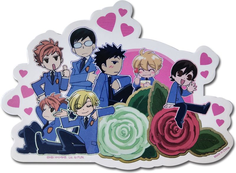 Ouran Host Club | Sd Group (Chibi) | Sticker