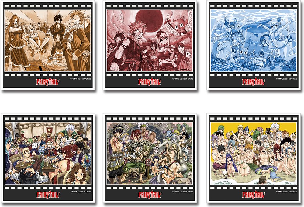 Fairy Tail - Manga | Main Characters | Die-Cut Sticker Fairy Tail - Manga | Main Characters | Die-Cut Sticker