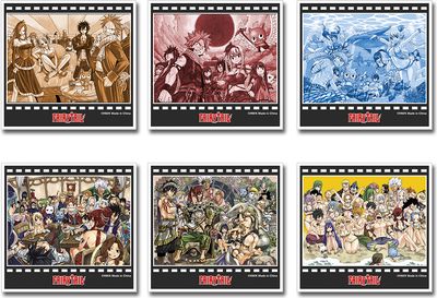 Fairy Tail - Manga | Main Characters | Die-Cut Sticker Fairy Tail - Manga | Main Characters | Die-Cut Sticker