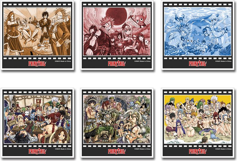 Fairy Tail - Manga | Main Characters | Die-Cut Sticker