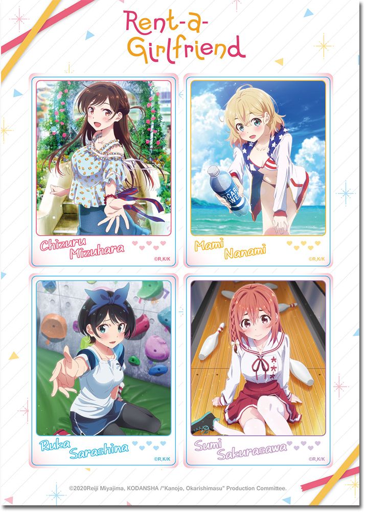 Rent-A-Girlfriend | Character | Sticker Set