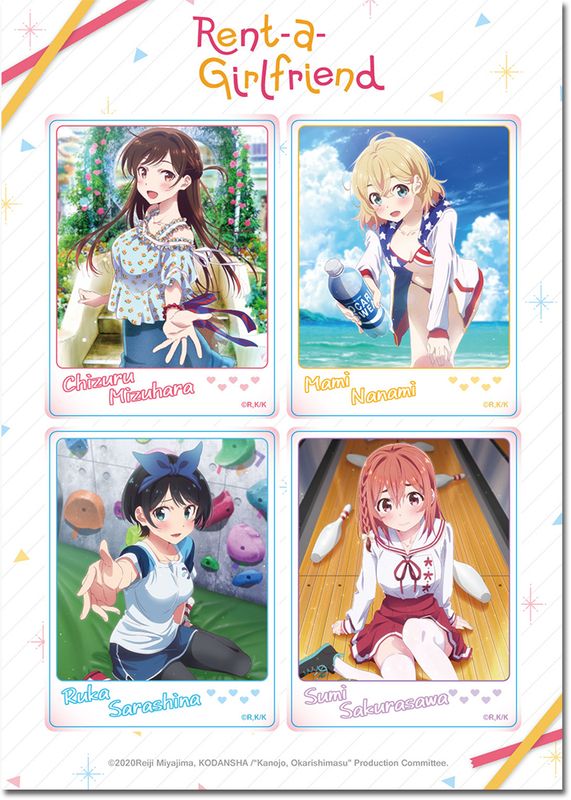 Rent-A-Girlfriend | Character | Sticker Set