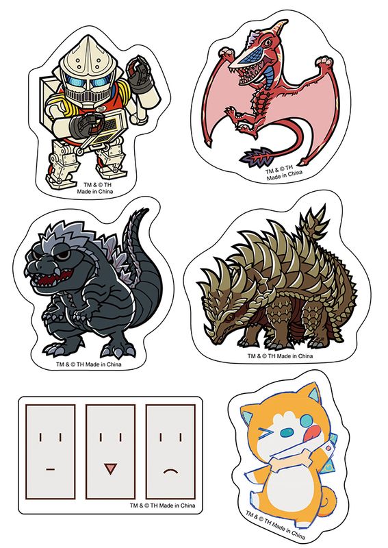 Godzilla Singular Point | Character #2 (Chibi) | Die-Cut Sticker